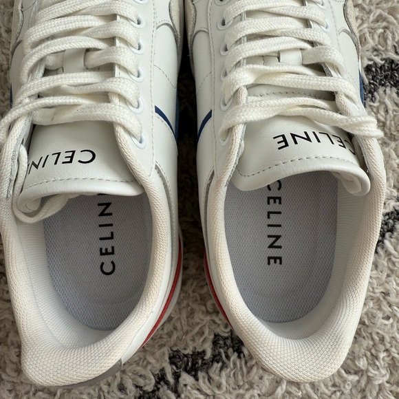 Celine trainer sneakers in calfskin - Picture 7 of 8